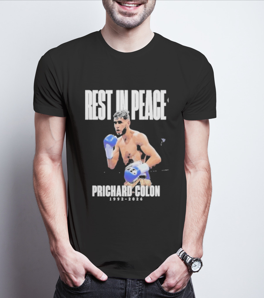 Rest In Peace Prichard Colon 1992 2026 Boxing Gloves T-Shirt