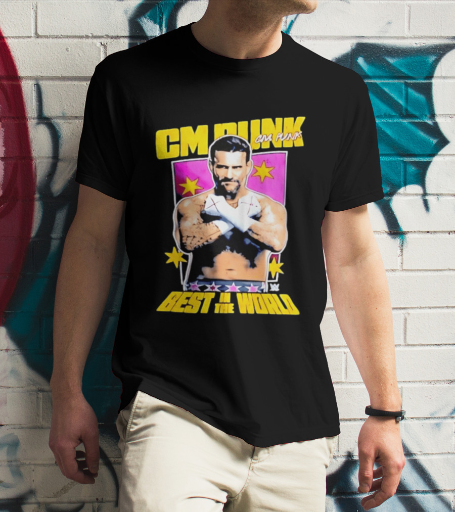 Cm Punk Best In The World WWE Wrestling T-Shirt