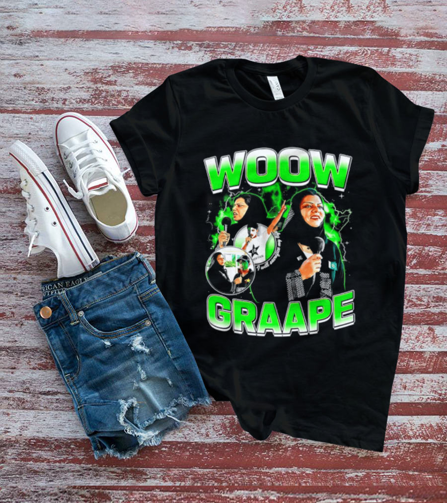 WOOW Graape I Will Sacrifice My Life For Pakistan Enthusiastically T-Shirt