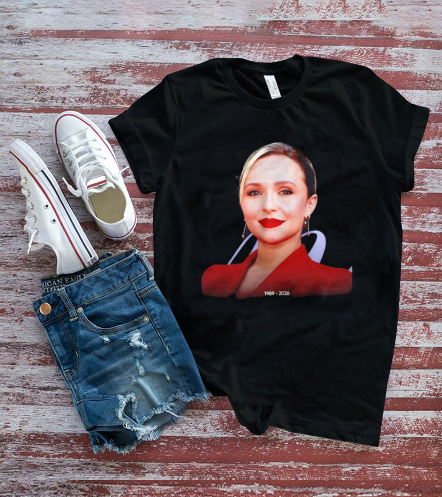 In Memory Of Hayden Panettiere 1989 2026 T-Shirt