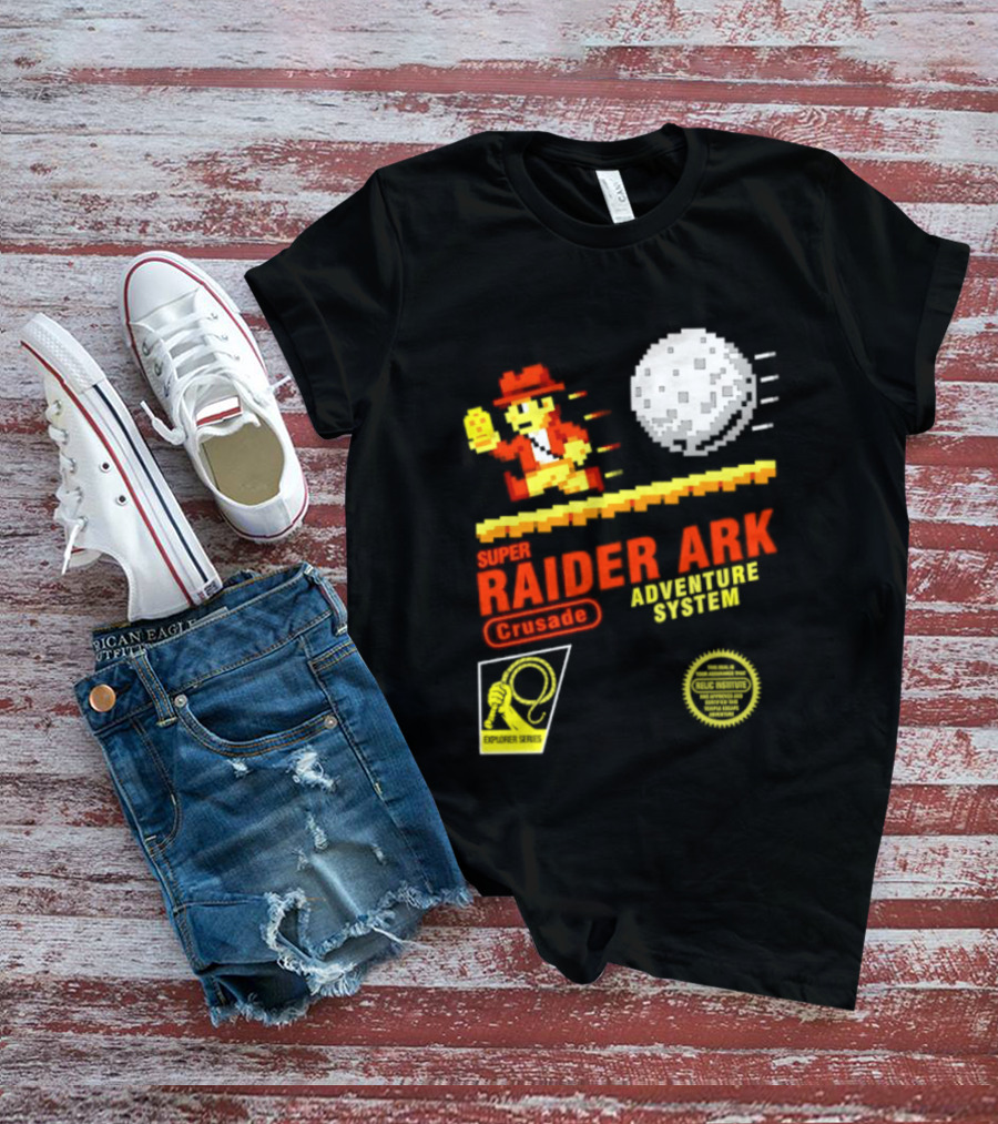 Super Raider Ark Adventure System Crusade Explore Series T-Shirt