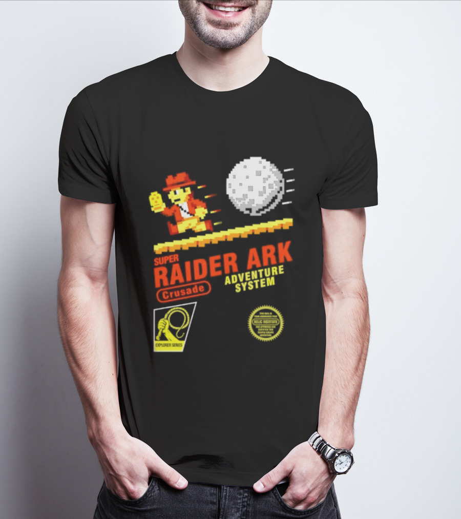 Super Raider Ark Adventure System Crusade Explore Series T-Shirt