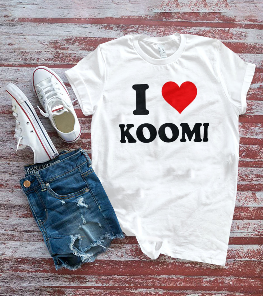 I Heart Koomi Bold Love T-Shirt