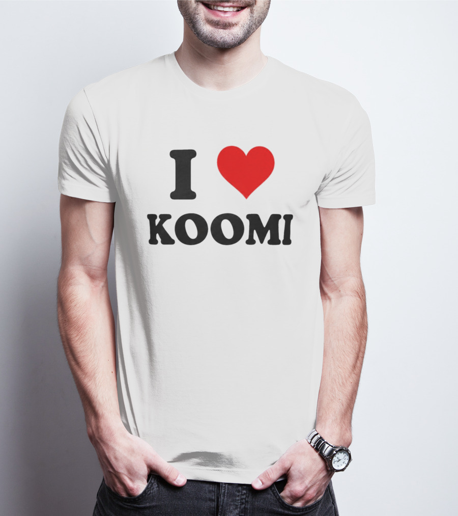 I Heart Koomi Bold Love T-Shirt