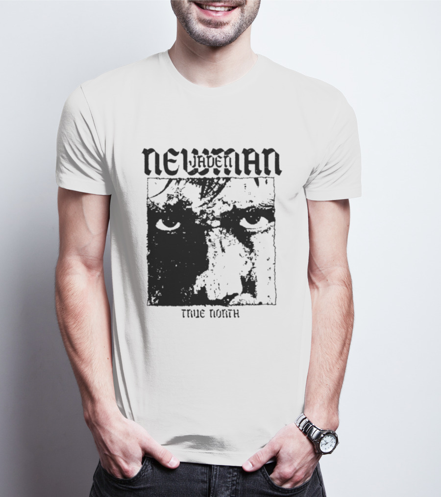 Newman Jaden True North Alternative Rock Band Face T-Shirt