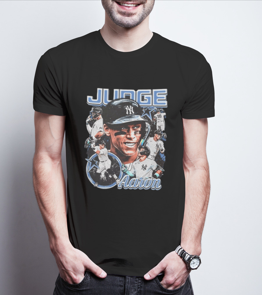 Aaron Judge New York Yankees Baseball Star Player Highlights 2026 T-Shirt