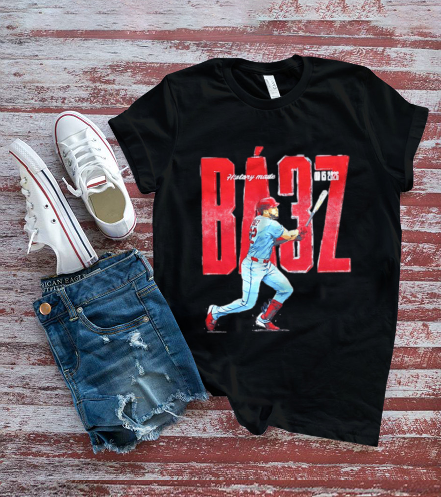 St. Louis Cardinals Joshua Baez History Made 2026 MLB Debut T-Shirt