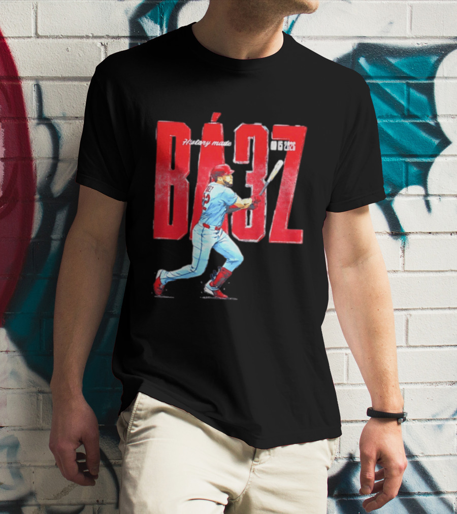 St. Louis Cardinals Joshua Baez History Made 2026 MLB Debut T-Shirt