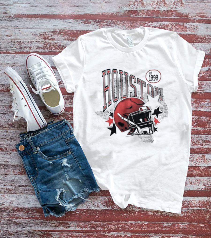 Houston Texans Est 1999 Football Helmet T-Shirt