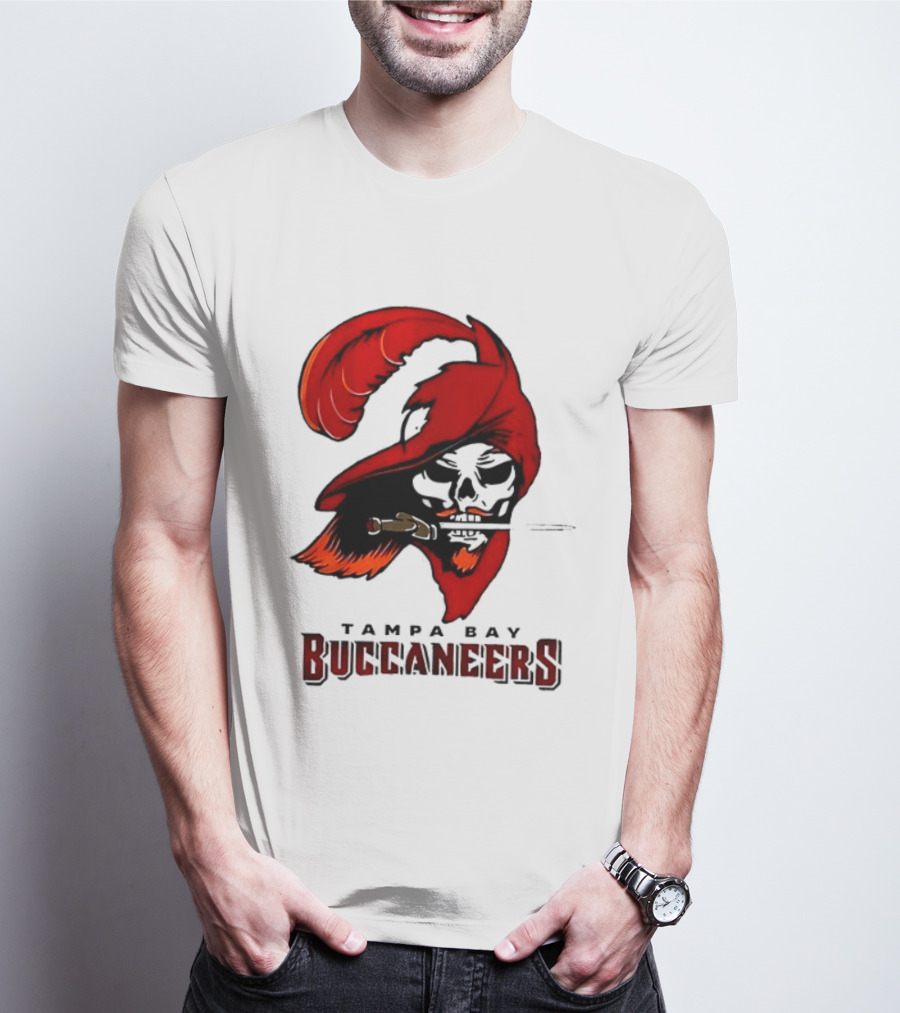 Rueben Bain Jr Tampa Bay Buccaneers 2026 Fire The Cannons Football Skeleton Pirate Flag T-Shirt