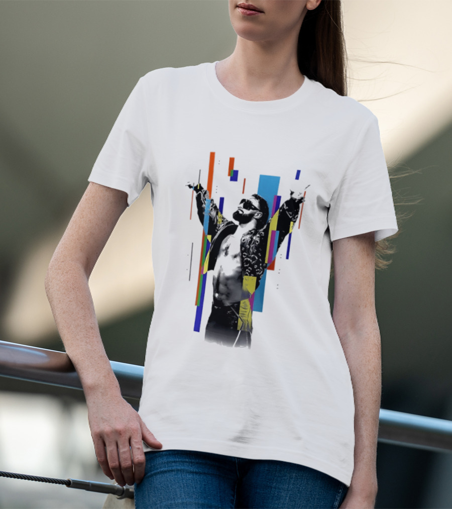Seth Rollins Revolutionary Visionary WWE Iconic Pose T-Shirt