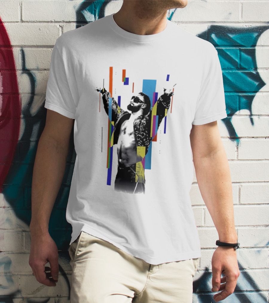 Seth Rollins Revolutionary Visionary WWE Iconic Pose T-Shirt