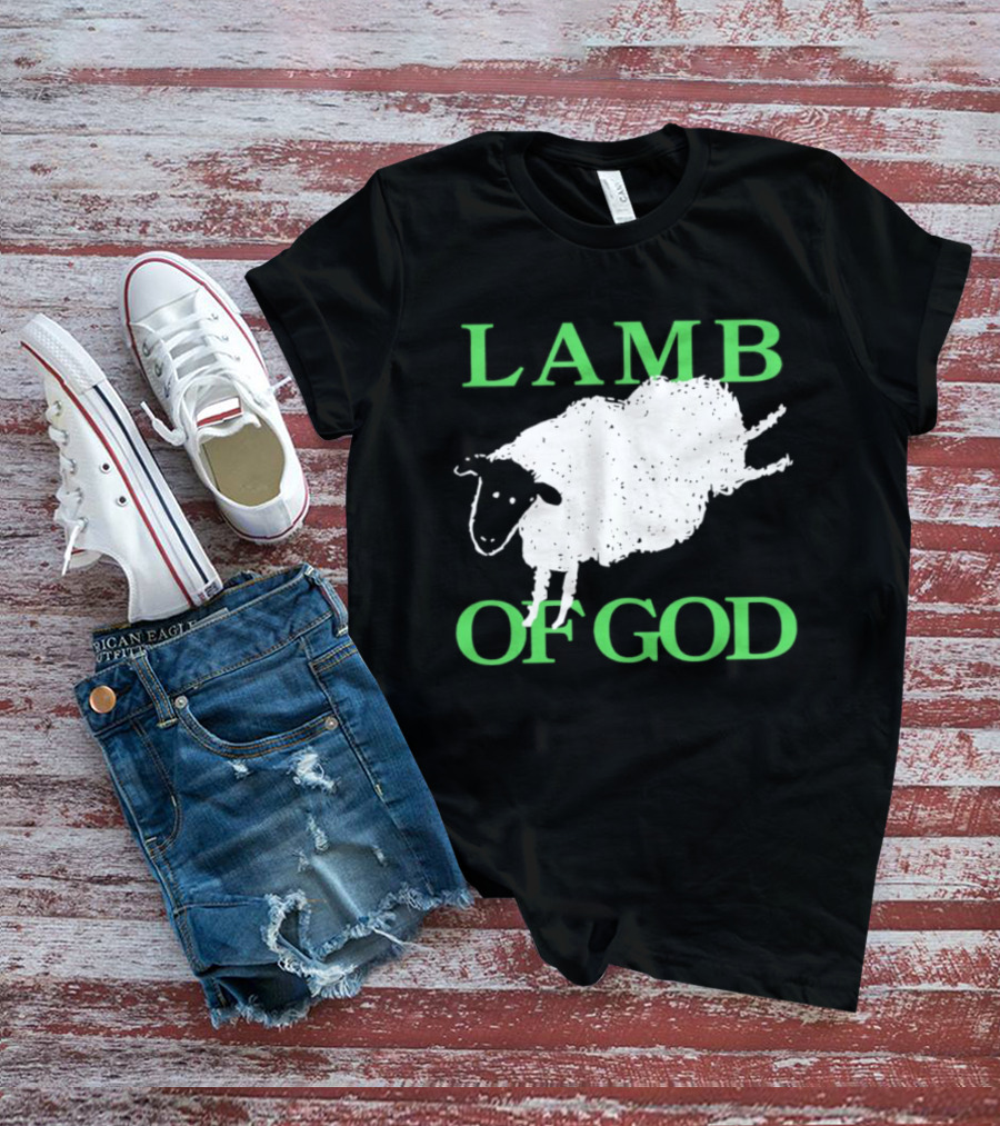Lamb Of God Heavy Metal Band Metalcore Sheep Image T-Shirt