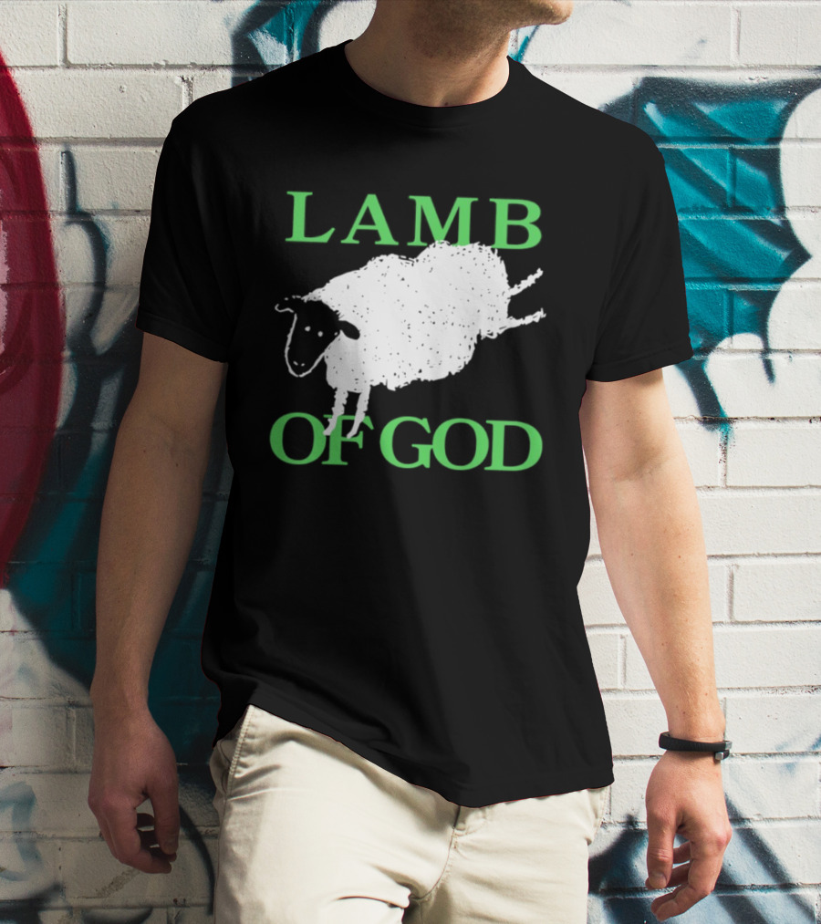Lamb Of God Heavy Metal Band Metalcore Sheep Image T-Shirt