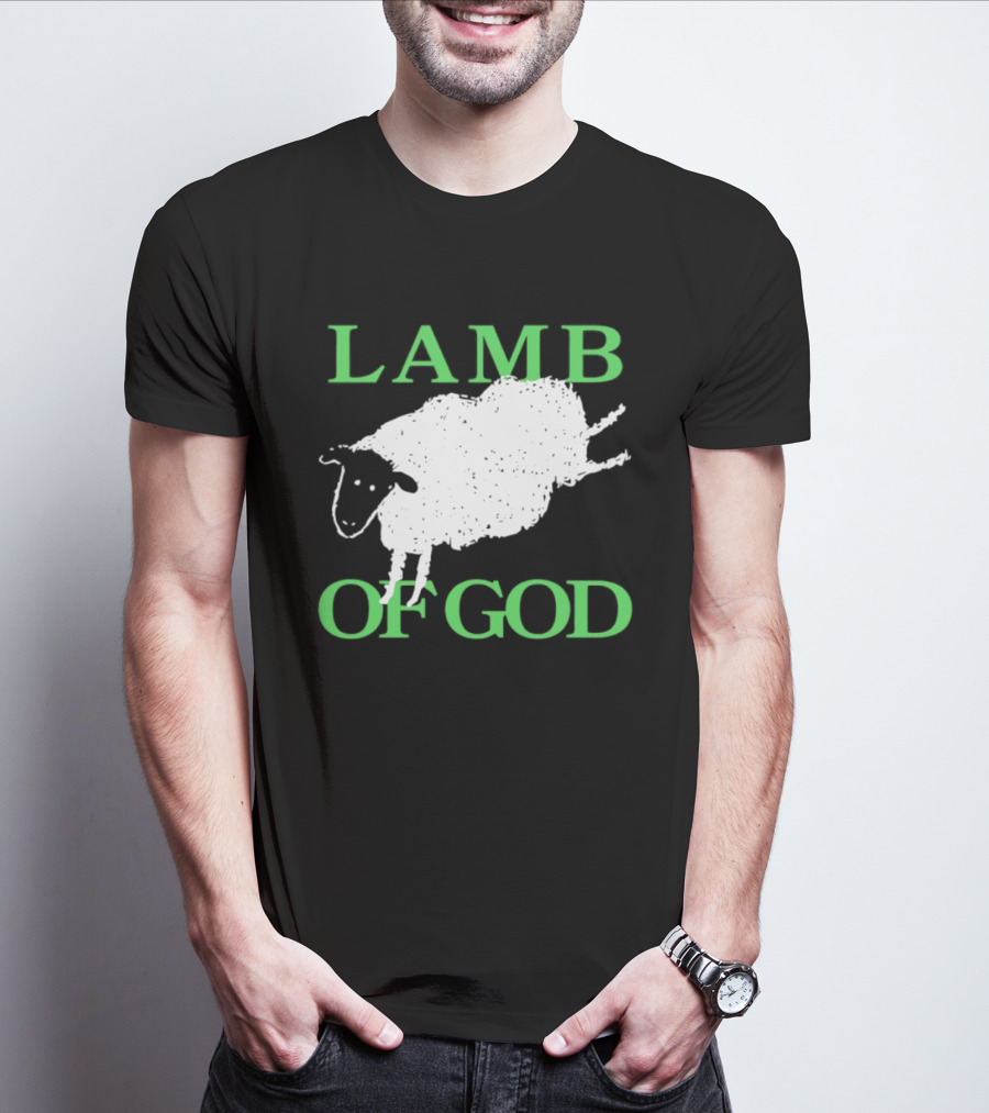 Lamb Of God Heavy Metal Band Metalcore Sheep Image T-Shirt