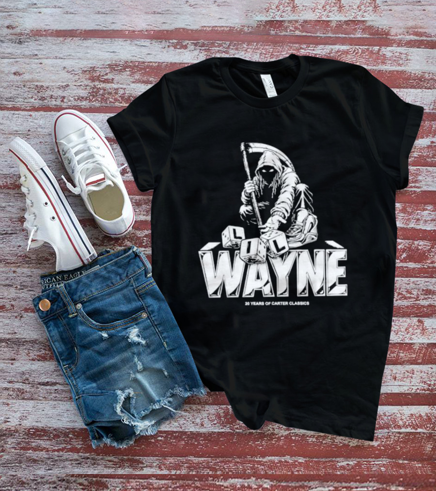 Lil Wayne 20 Years Of Carter Classics Reaper T-Shirt