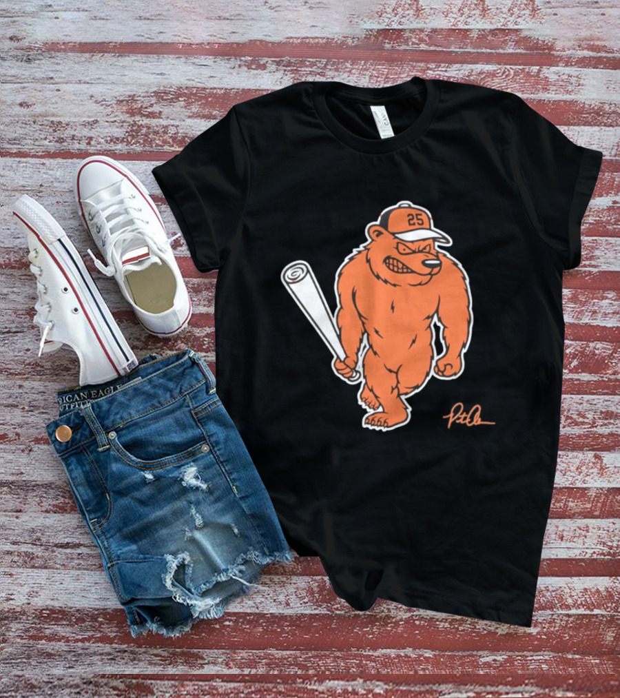 Polar Bear Pete 25 Baltimore Orioles MLB 2026 Season T-Shirt