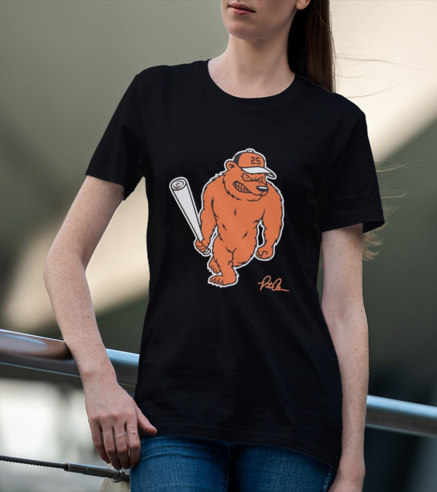 Polar Bear Pete 25 Baltimore Orioles MLB 2026 Season T-Shirt