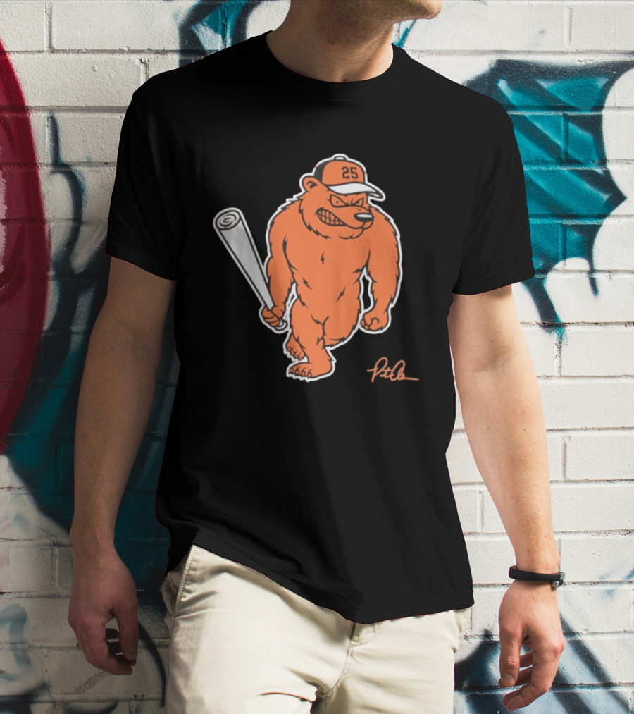 Polar Bear Pete 25 Baltimore Orioles MLB 2026 Season T-Shirt