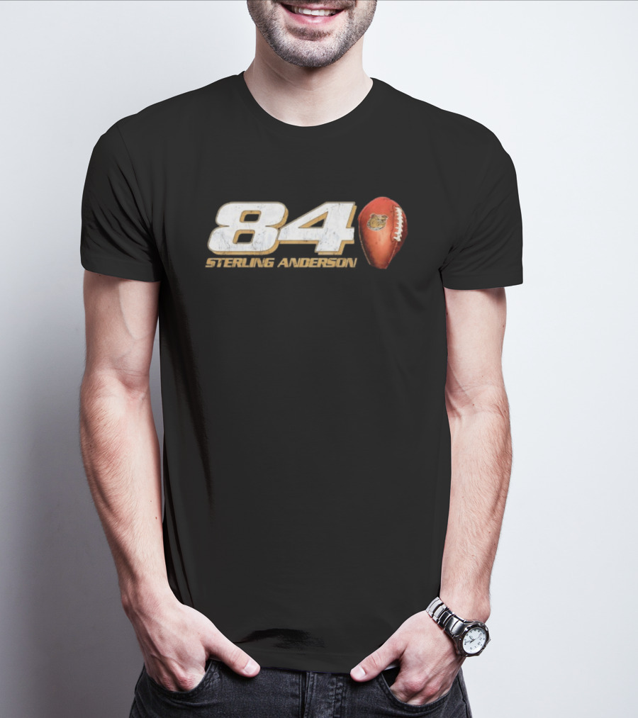 Sterling Anderson 84 Georgia Bulldogs Football T-Shirt