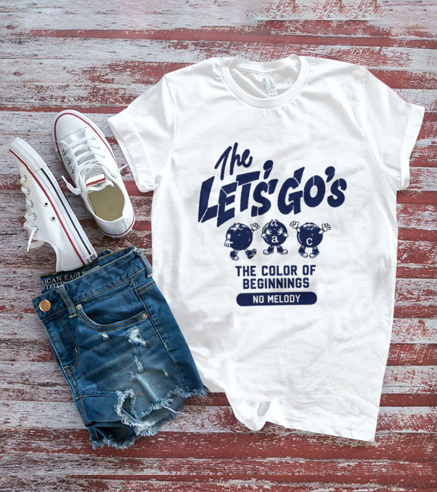 The Let's Go's The Color Of Beginnings No Melody Music T-Shirt