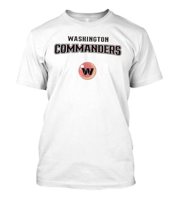 Washington Commanders Goku Dragon Ball 2026 Season Mashup Two Sided T-Shirt