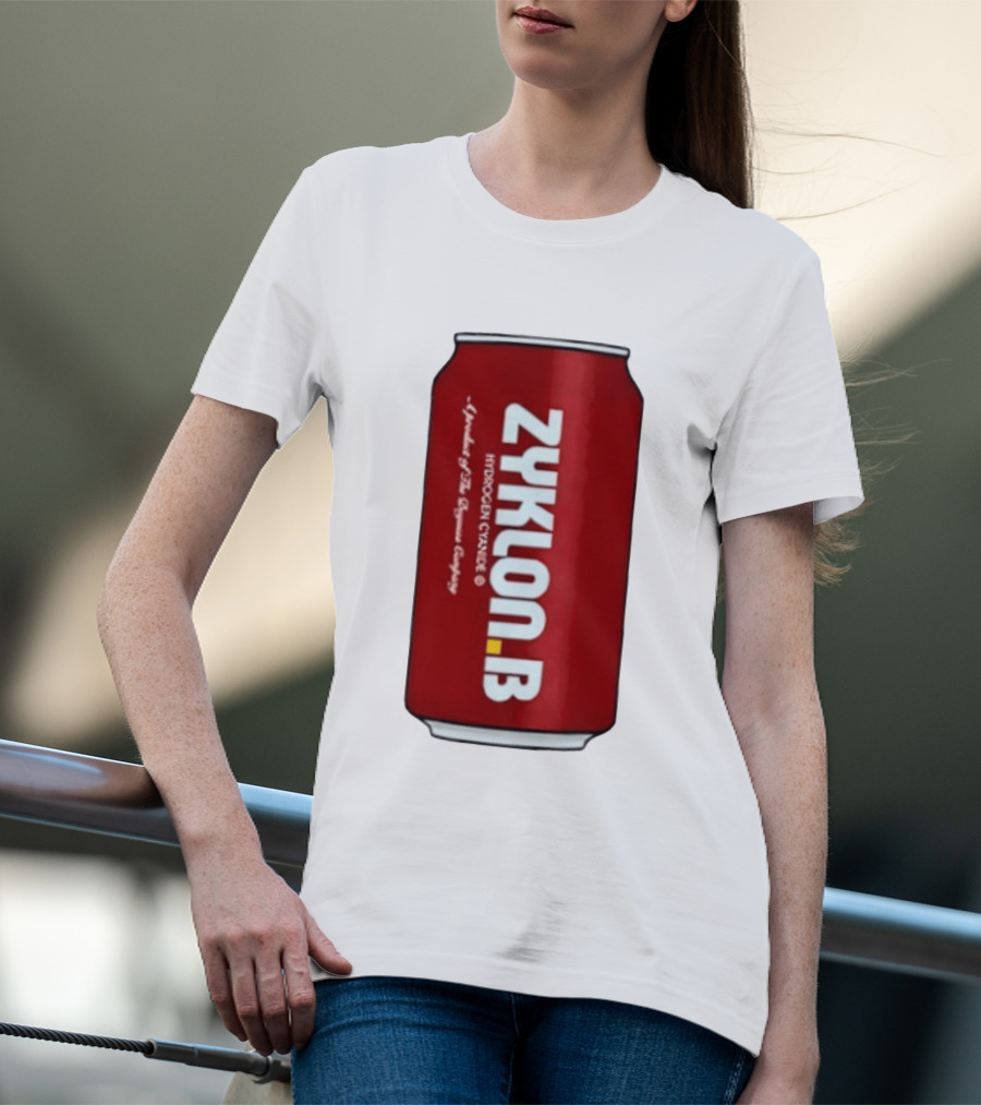 Zyklon B Hydrogen Cyanide A Product Of The Degesch Company T-Shirt