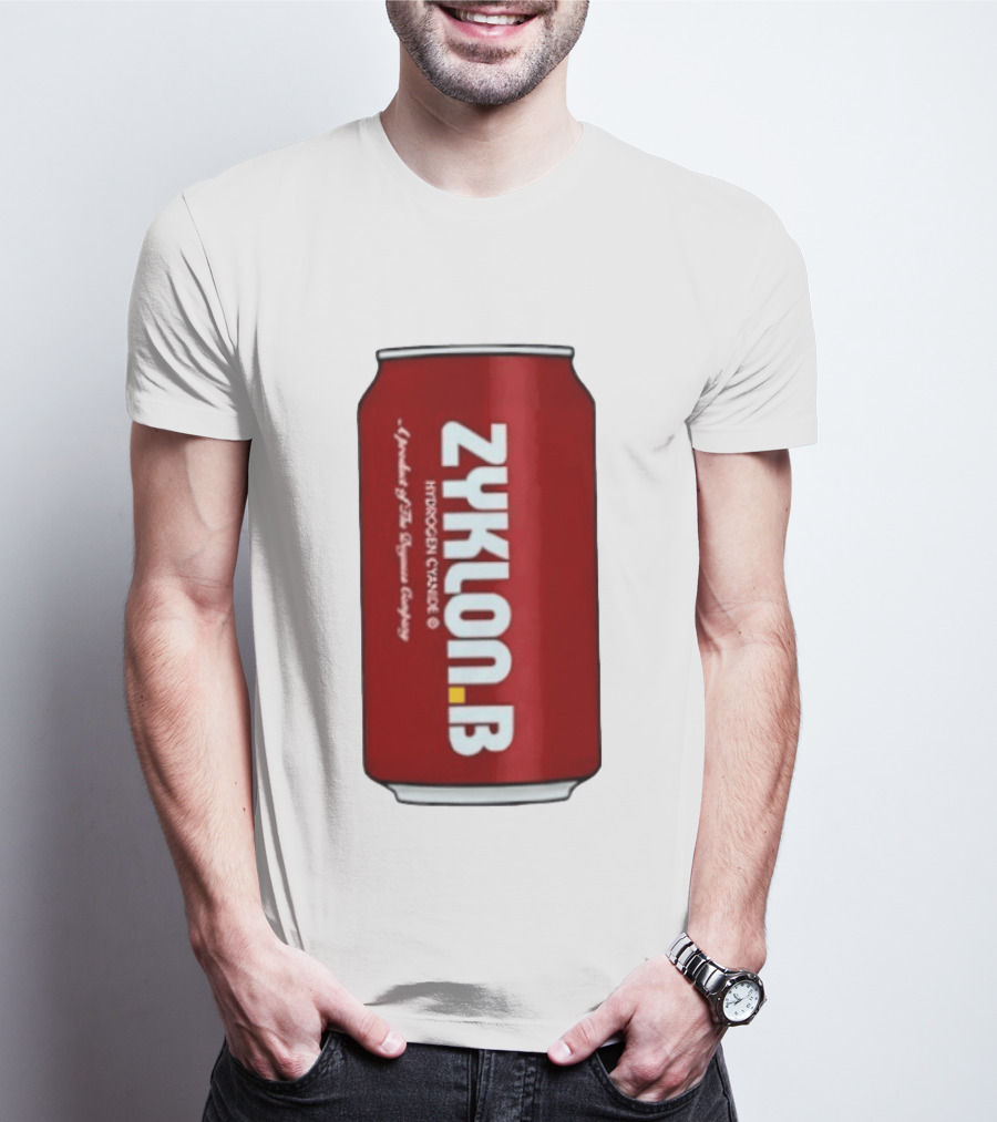 Zyklon B Hydrogen Cyanide A Product Of The Degesch Company T-Shirt