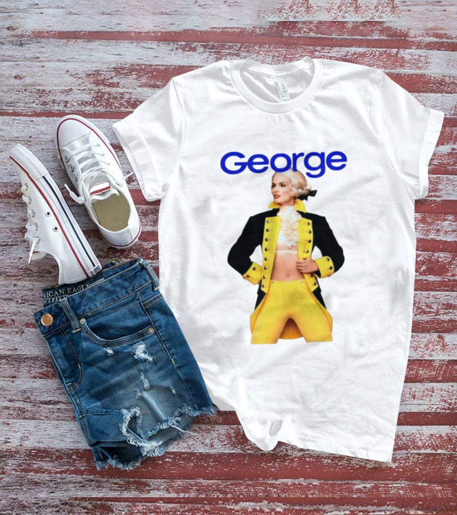 George Founding Fathers Historical Costume Colonial Attire T-Shirt