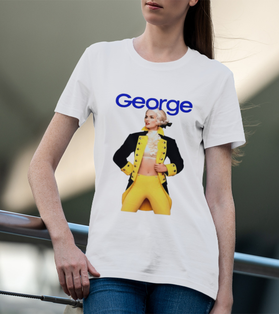 George Founding Fathers Historical Costume Colonial Attire T-Shirt