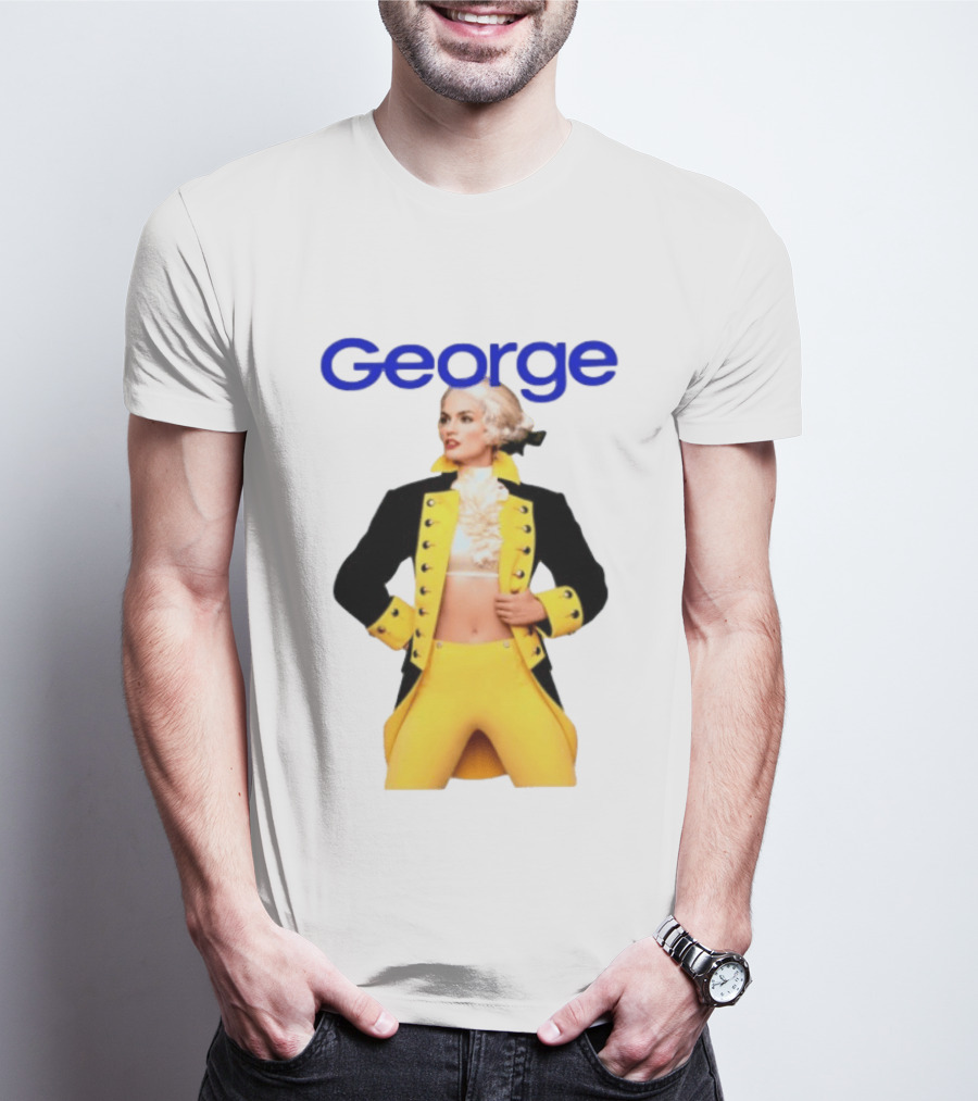 George Founding Fathers Historical Costume Colonial Attire T-Shirt