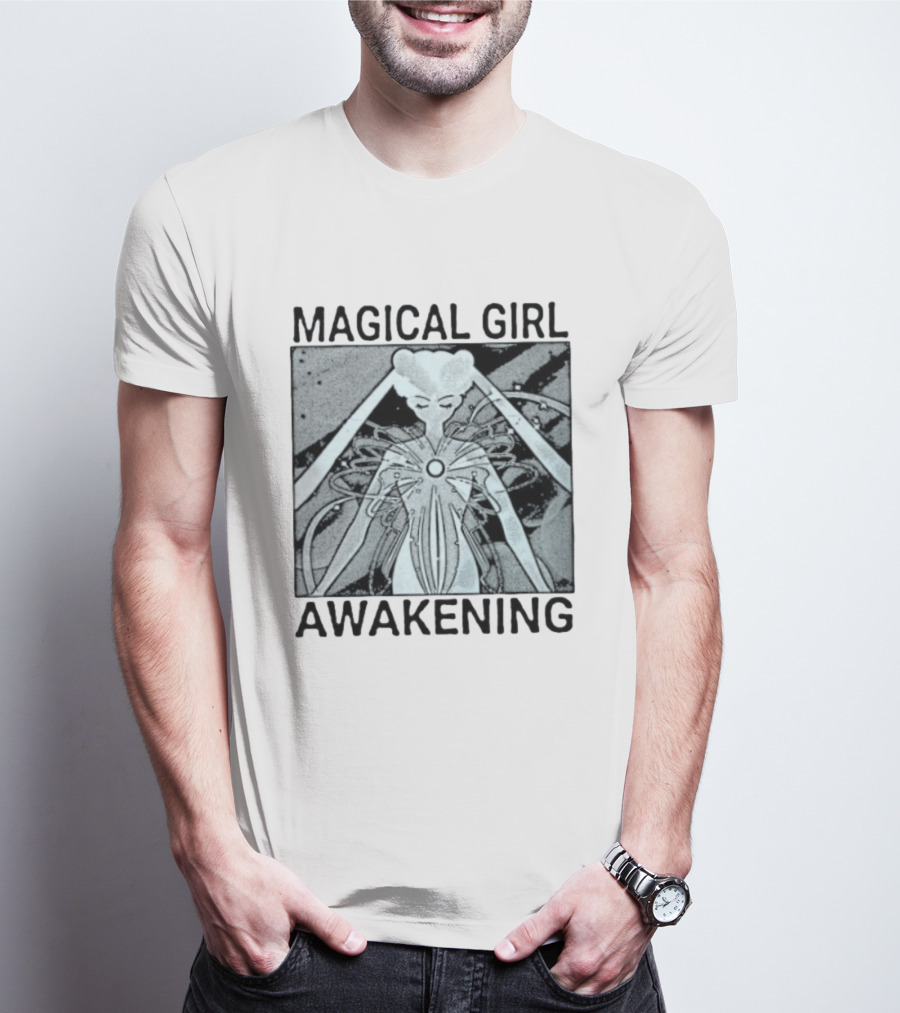Magical Girl Awakening Sailor Moon Anime T-Shirt