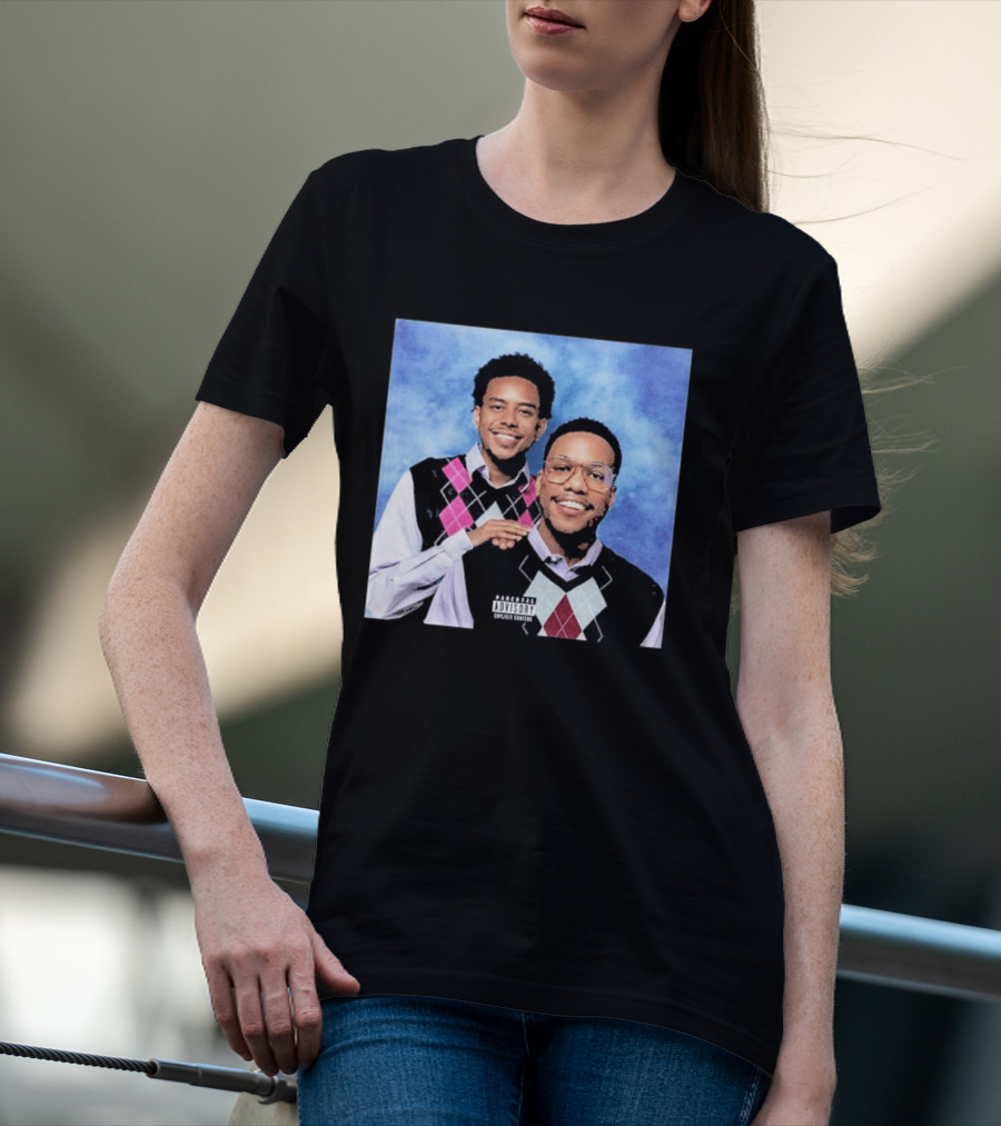 Anderson Paak Cordae Step Brothers Parody Album Cover T-Shirt