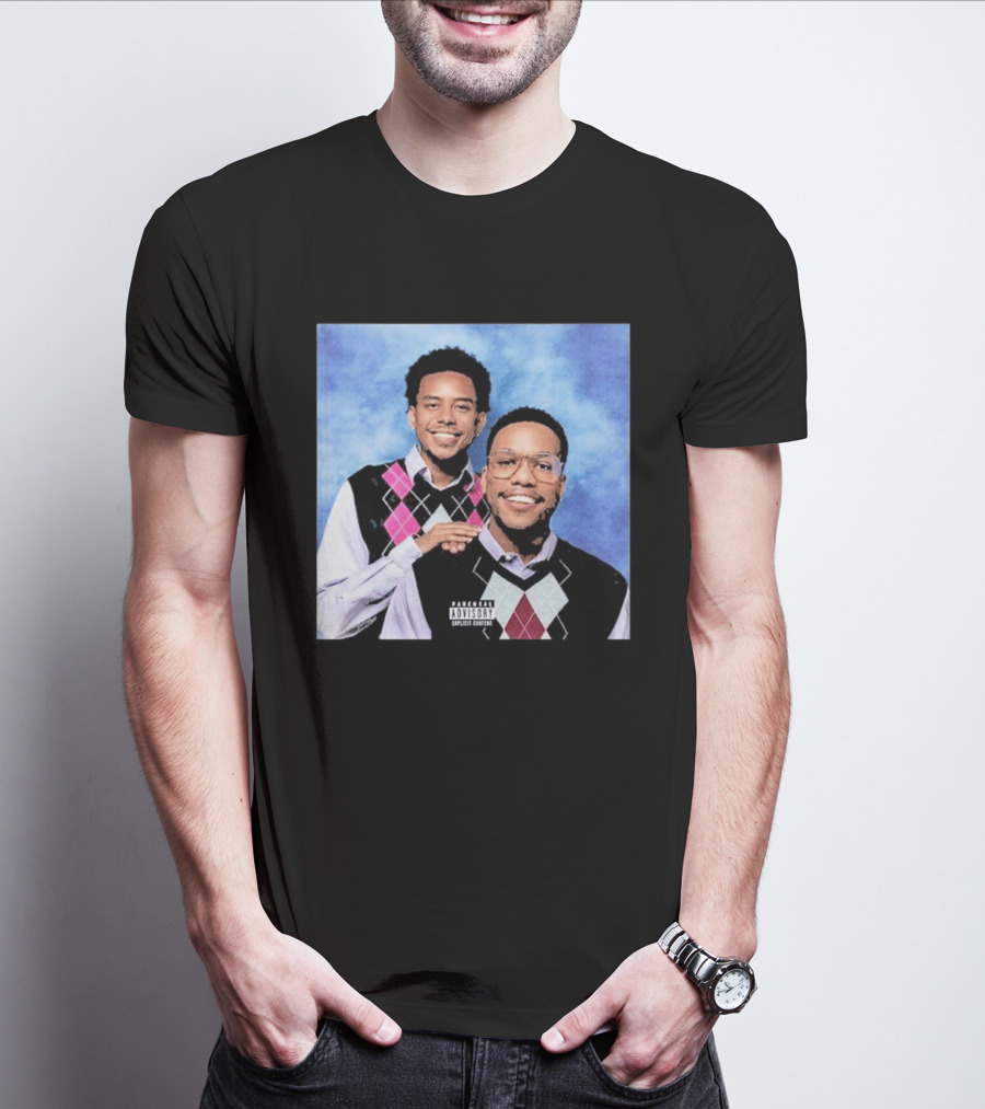 Anderson Paak Cordae Step Brothers Parody Album Cover T-Shirt