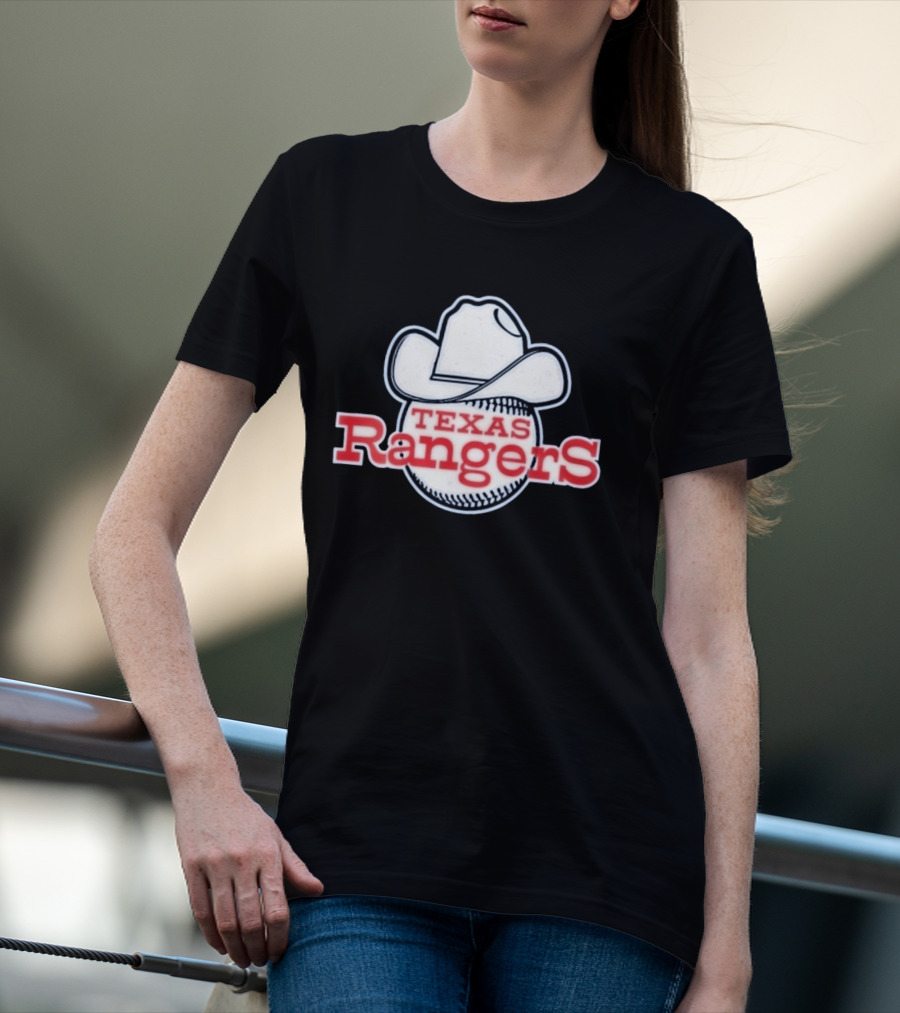 Texas Rangers 2026 Windbreaker Cowboy Hat Baseball T-Shirt