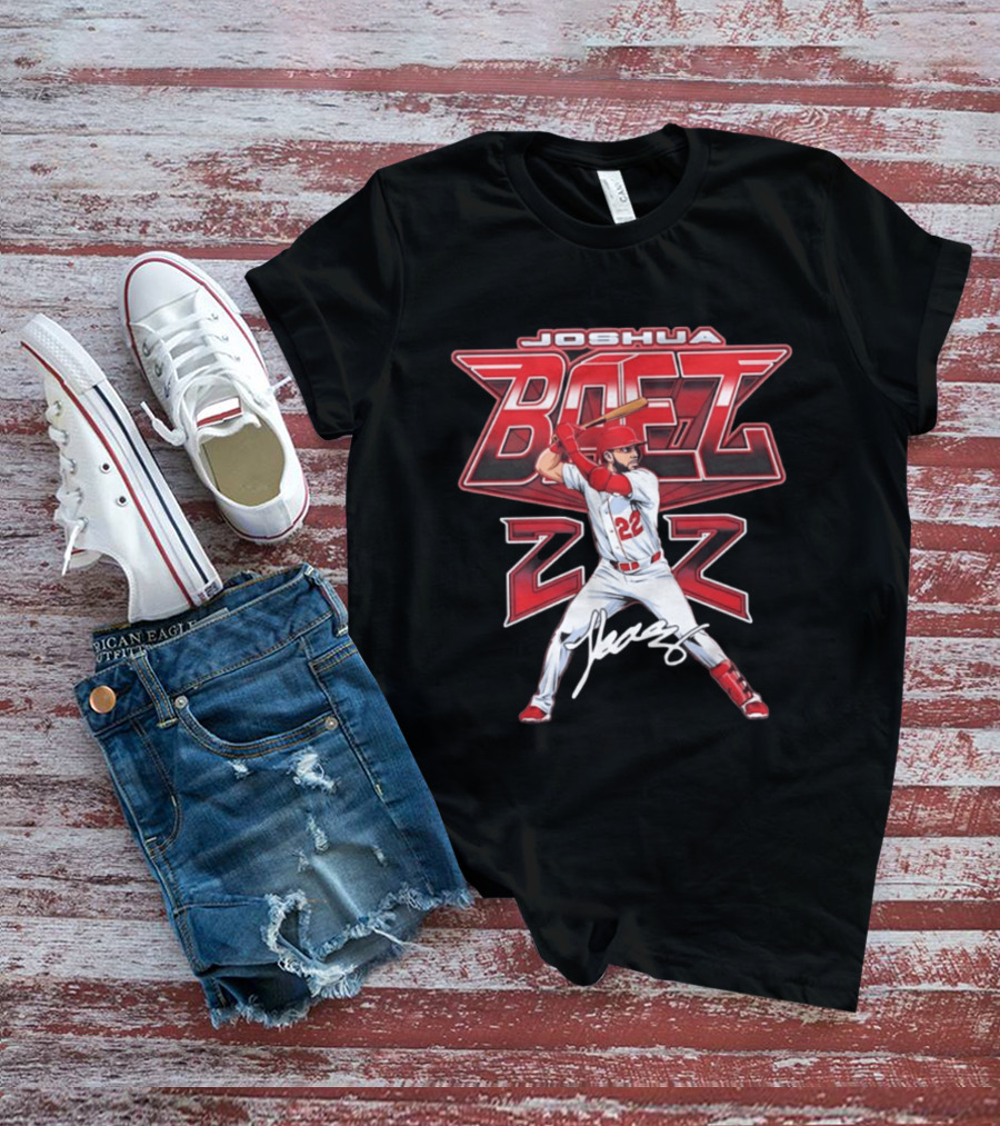 Joshua Baez 22 St. Louis Cardinals Baseball Player T-Shirt