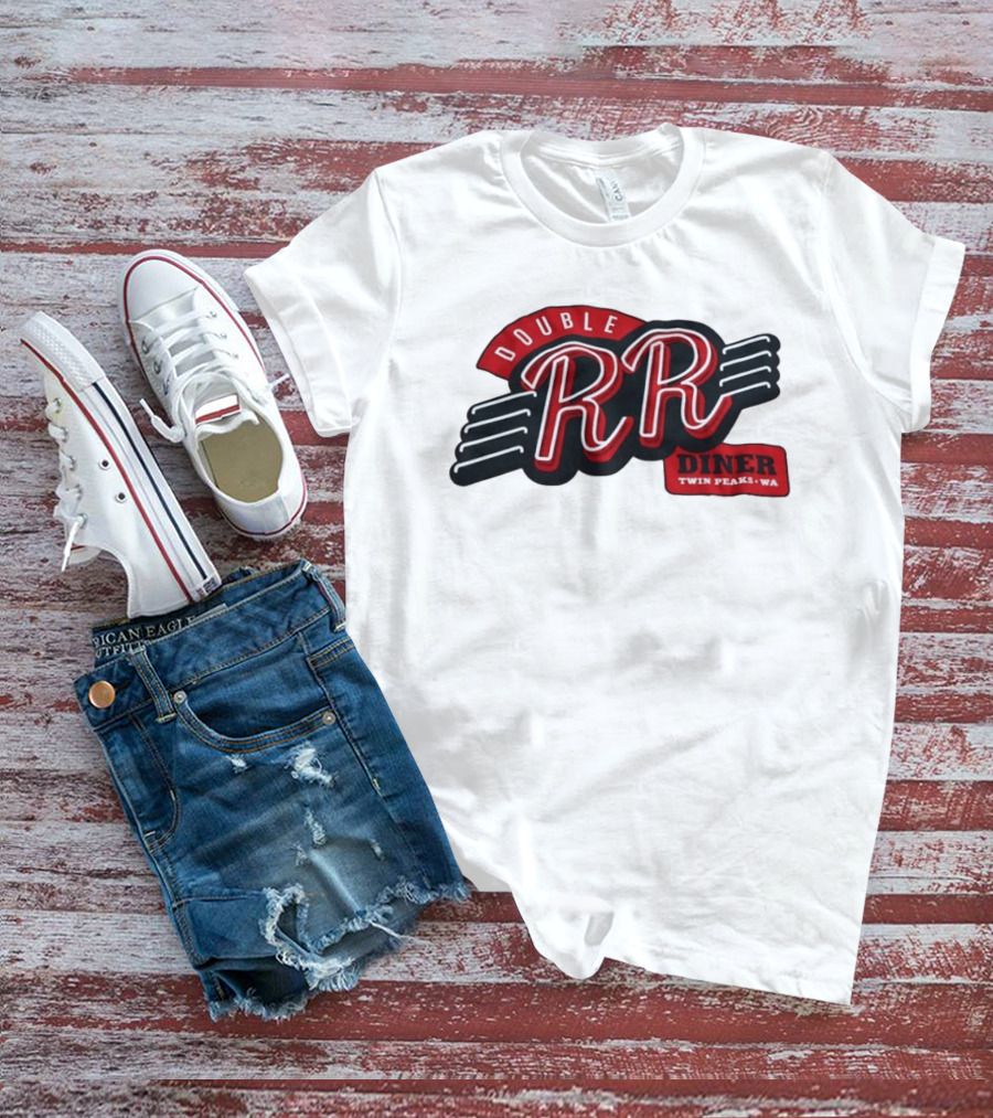 Double RR Diner Sign Twin Peaks WA T-Shirt