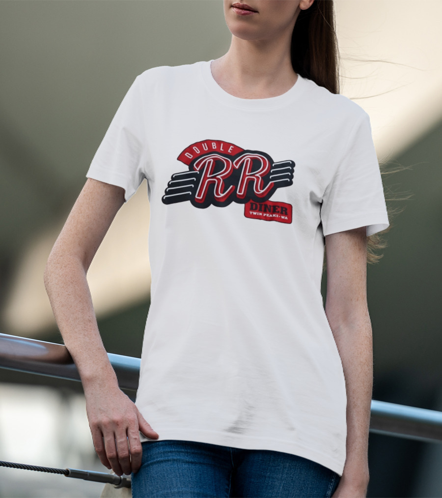 Double RR Diner Sign Twin Peaks WA T-Shirt