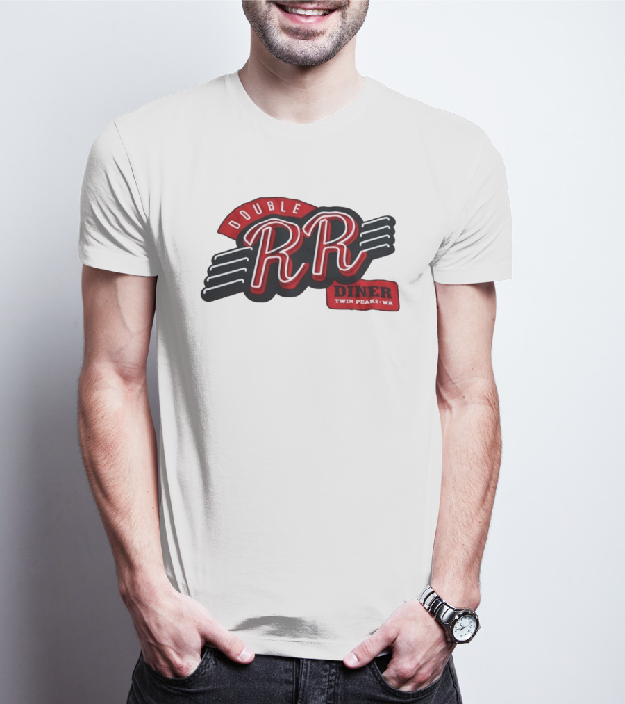 Double RR Diner Sign Twin Peaks WA T-Shirt