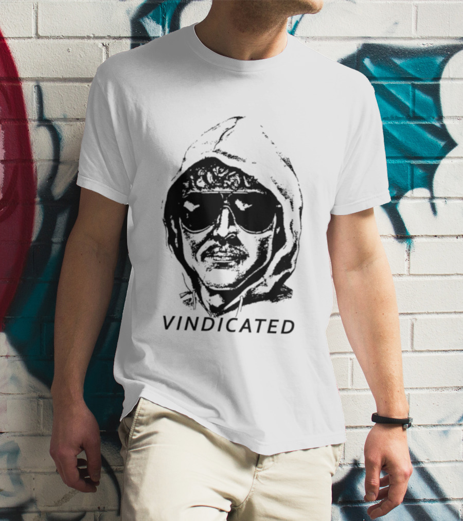 Unabomber Image Vindicated T-Shirt