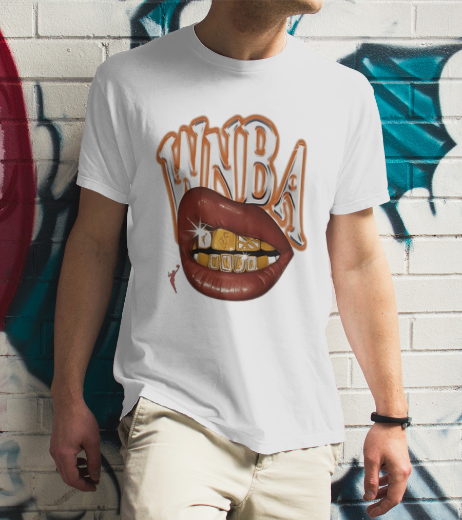WNBA Grill Mouth Gold Teeth T-Shirt