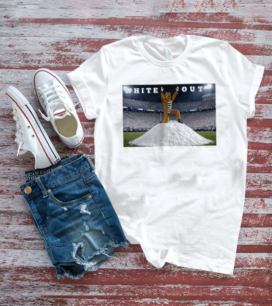 Nittany Lion Celebrate White Out Stadium Fan Gameday Event T-Shirt