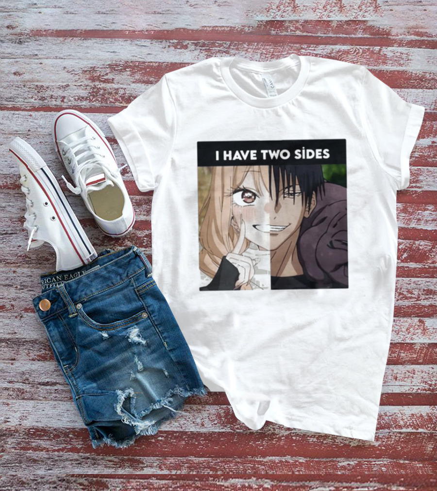 I Have Two Sides Toji Fushiguro And Marin Kitagawa Manga Characters T-Shirt