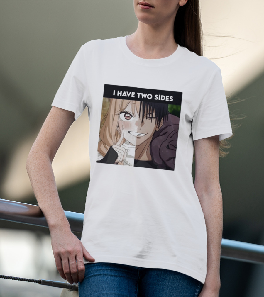 I Have Two Sides Toji Fushiguro And Marin Kitagawa Manga Characters T-Shirt