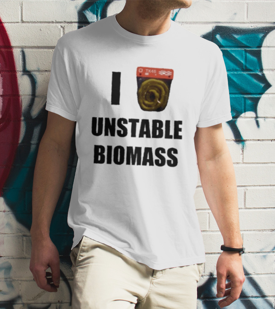 I Love Unstable Biomass TK45 Sci Fi Laboratory T-Shirt