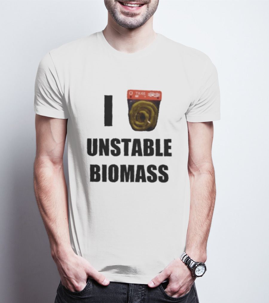 I Love Unstable Biomass TK45 Sci Fi Laboratory T-Shirt