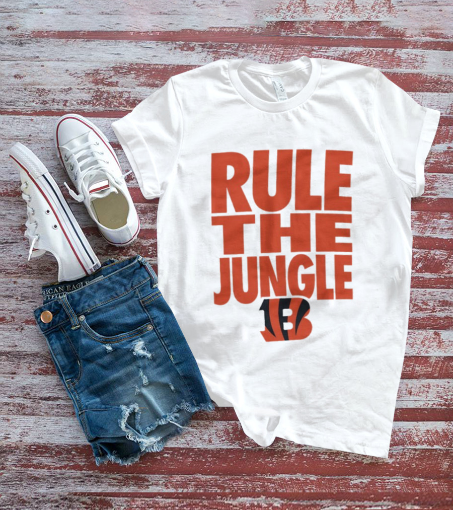 Cincinnati Bengals Rule The Jungle Bengals B T-Shirt