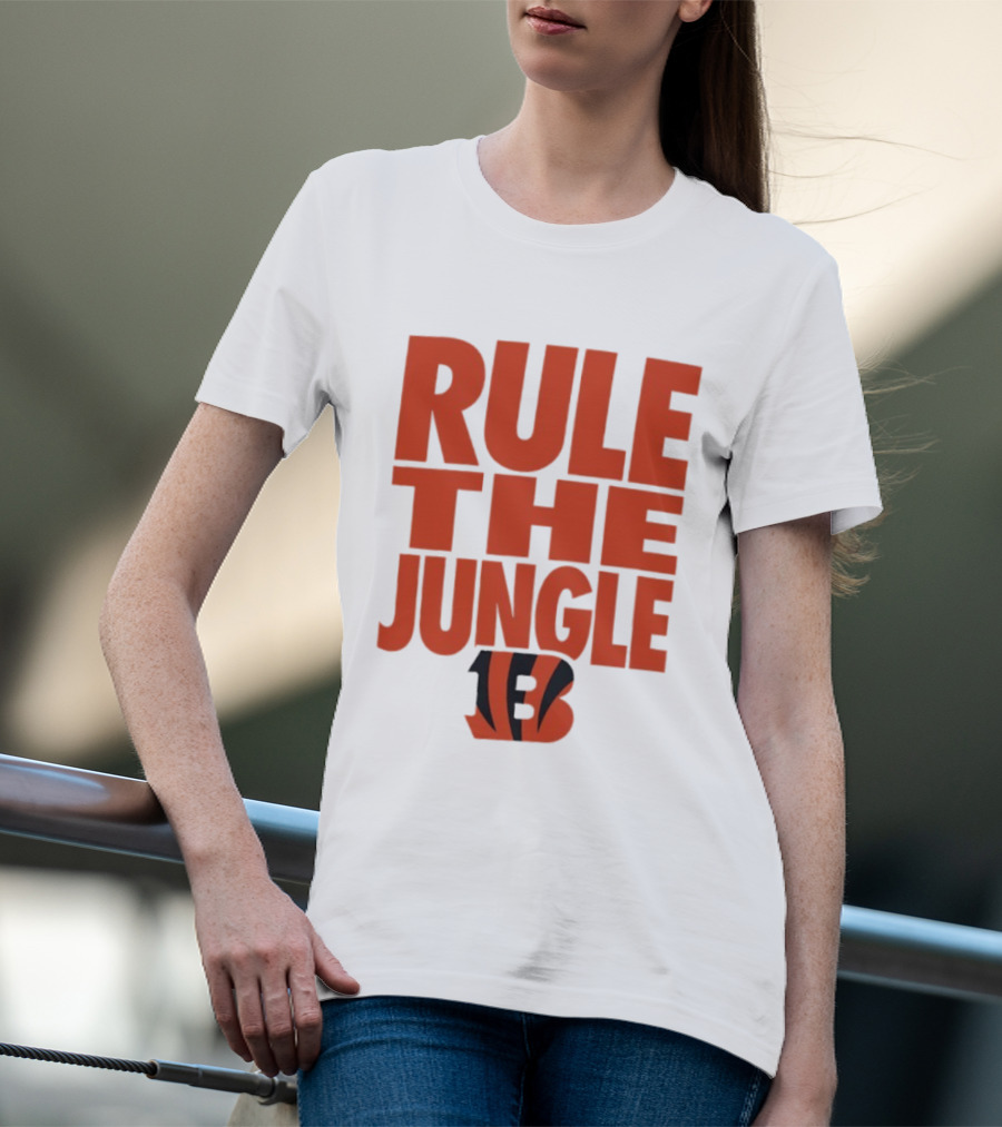 Cincinnati Bengals Rule The Jungle Bengals B T-Shirt
