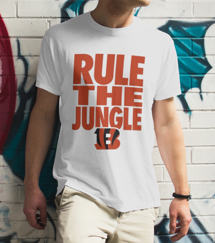 Cincinnati Bengals Rule The Jungle Bengals B T-Shirt