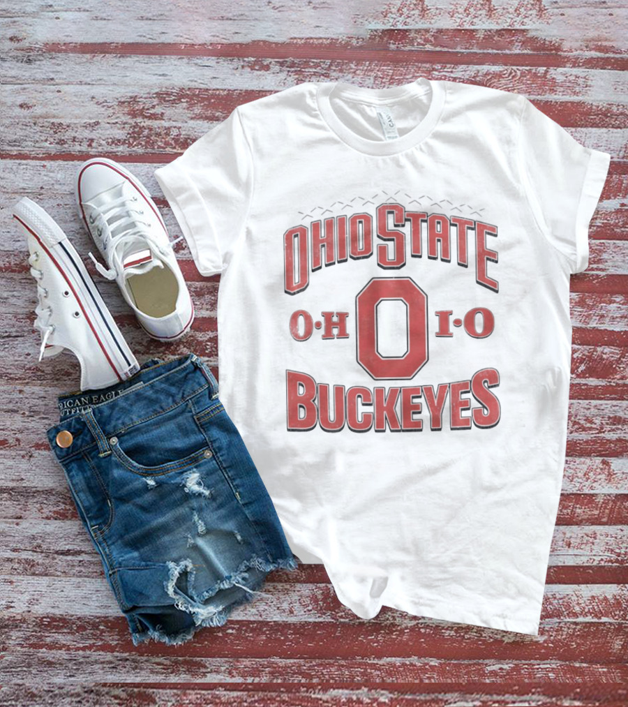 Ohio State Buckeyes College Football Ohio O Logo Buckeyes Fan Gear T-Shirt